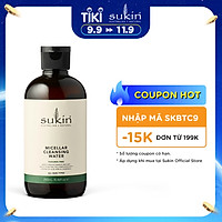 Nước tẩy trang Sukin Micellar Cleansing Water 250ml