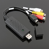 USB VHS to DVD Converter Convert Analog Video to Digital Format Audio Video DVD VHS Record Capture Card PC Adapter