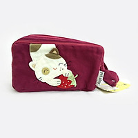 VÍ BÓP NGẮN NỮ 3 NGĂN THƯƠNG HIỆU PETSHOP NZC_343ND