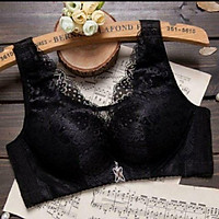 Áo lót ren đệm mỏng bản lưng to 4 móc cài gen mỡ có thanh chống gập cao cấp
