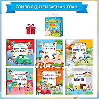 Bộ sách Cẩm nang an toàn dành cho bé từ 3 - 12 tuổi (6 cuốn) - Tặng một cuốn truyện tranh kỹ năng sống - Sách online Bùi Thị Anh