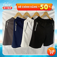 Combo 4 quần đùi nam thể thao Sport ngắn vải Thun Poly 2 Da thoáng mát, chất liệu hút ẩm, độ co giãn tốt