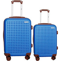 Combo 2 Vali Du Lịch Cao Cấp Trip P803A 20 - 24 (Màu Xanh Dương) - Tặng 2 Áo Trùm Vali (Màu Ngẫu Nhiên)