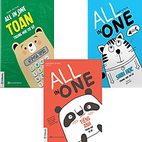 Combo 3 Cuốn All In One THCS Môn Toán-Sinh-Anh