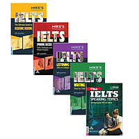 Combo Trọn Bộ General Ielts Mike+Tài Liệu Luyện Thi Nói IELTS - The IELTS Speaking Topics With Answers (Tái Bản) Tặng Kèm Bookmath