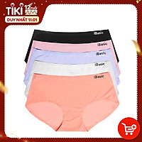 Combo 5 Chiếc Quần Lót Nữ Không Đường May Cao Cấp iBasic V189 - Hàng Chính Hãng