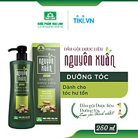 Dầu gội Dược liệu Nguyên Xuân xanh 250ml (Dưỡng tóc, phục hồi hư tổn)