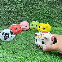 Heo Đất Mini tiết kiệm tiền gốm men sứ Bát Tràng cao cấp – Ống Heo phong thủy chưng bàn làm việc, bàn học, thu hút tài lộc, may mắn, giải hạn (màu ngẫu nhiên)