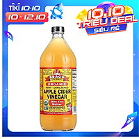 Giấm táo hữu cơ Organic Bragg (946ml)