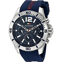 Tommy Hilfiger Men's 1791142 Cool Sport Analog Display Quartz Blue Watch