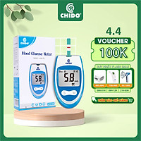 Máy đo đường huyết test thử tiểu đường Chido công nghệ Nhật Bản độ chính xác cao-Hàng chính hãng