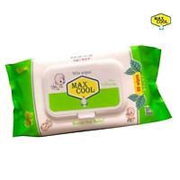 Khăn ướt Max Cool 80 Tờ Không Hương ( 80 Tờ )