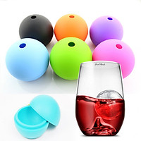 Whiskey Ice Cube Ball Maker Mold Sphere Mould Party Tray Bar Supply Random Color