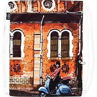 Túi Dây Rút XOX Backpack Áo Dài Góc Nhà Thờ Đức Bà
