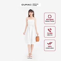 Đầm dáng xòe 2 dây GUMAC DB650