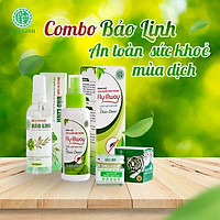 COMBO BẢO LINH AN TOÀN SỨC KHỎE MÙA DỊCH (BÌNH XỊT ĐUỔI CÔN TRÙNG BẢO LINH FLY@WAY 100ml - XỊT SÁT KHUẨN BẢO LINH 100ml - CAO XOA BÓP BẠCH HỔ HOẠT LẠC CAO 20gr)