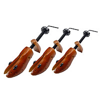 3Pieces Wood Shoe Stretcher Shoe Tree Adjustable Shoe Extender Shaper