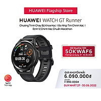 Đồng Hồ HUAWEI WATCH GT Runner | Chạy Bộ Khoa Học | Nhịp Tim Chính Xác | Định Vị Chuẩn Marathon | Hàng Chính Hãng