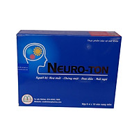 01 Hộp dưỡng Não NEUROTON, giúp hoạt huyết dưỡng não, hỗ trợ phòng chống giảm Trí nhớ, Tai biến đột quỵ, người hay Đau đầu,Hoa mắt, Chóng mặt, Ù tai, Thiếu máu lên não, phòng ngừa giảm nguy cơ huyết khối (Hộp 60 viên nang mềm)