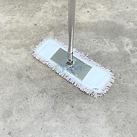 Cây lau sàn khô và ướt công nghiệp sợi cotton bản lau inox 45cm