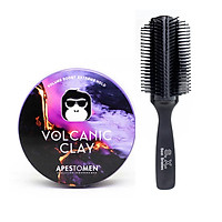 Sáp Vuốt Tóc Apestomen Volcanic Clay V4 + Lược Bán Nguyệt