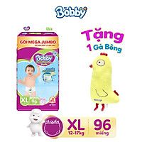 Tã quần Bobby - Đệm lưng thấm mồ hôi đủ size M/L/XL/XXL tặng 1 gà bông