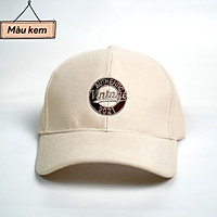 Mũ lưỡi trai ️ Nón kết thêu chữ Vintage phong cách Ulzzang form unisex nam nữ N09