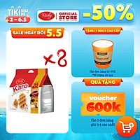 Thùng 48 chiếc Bánh trứng tươi chà bông Karo Richy