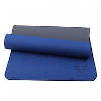Thảm Tập Yoga TPE ZERA 8mm 2 Lớp Tặng Kèm túi - Xanh Coban