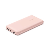 Pin sạc dự phòng Polymer Pocket Power 10,000 mAh, 15w PD, cáp đi kèm A-C Belkin - HÀNG CHÍNH HÃNG - BPB011bt