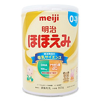Sữa Bột Meiji Nội Địa Hohoemi Milk Số 0 (800g)