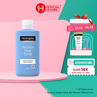 Nước hoa hồng không chứa cồn Neutrogena Alcohol Free Toner 150ml