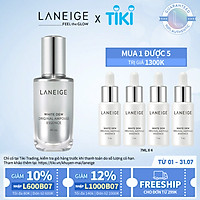 Bộ Tinh Chất Dưỡng Trắng Laneige White Dew Original Ampoule Essence 40ml + 28ml