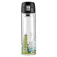 Bình Trà Thủy Tinh 2 Lớp LOCK & LOCK LLG663CLD (350ml)