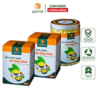 Viên Tinh nghệ sữa ong chúa Quê Việt - tăng sức đề kháng, kháng viêm, chống oxy hóa, ngăn ngừa ung thư