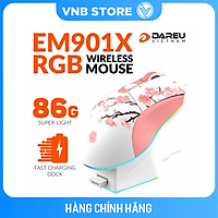 Chuột Không Dây Gaming DAREU EM901X LED RGB + Kèm Dock Sạc Nhanh - Hàng Chính Hãng