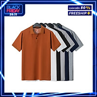Áo Polo Nam cổ bẻ TSIMPLE thun có cổ tay lỡ vải cá sấu cotton phong cách trẻ trung, chuẩn form, nhiều màu