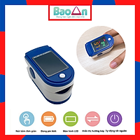 Máy đo huyết áp kẹt ngón tay kỹ thuật số màn hình LED đo nồng độ Oxy, SpO2 trong máu