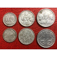 Bộ 3 viên xu Đông Dương 3 cô gái Bắc Trung Nam sưu tầm