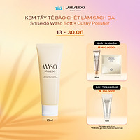 Kem Tẩy Tế Bào Chết Shiseido Waso Soft + Cushy Polisher (75ml) - 13964
