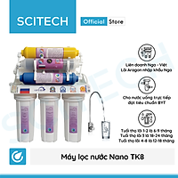Máy lọc nước Nano TK8 by Scitech (Không dùng điện, không nước thải) - Hàng chính hãng