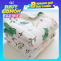 Khăn Tắm Em Bé, Khăn Sợi Tre Kháng Khuẩn Siêu Mềm -Tặng Khẩu Trang (Màu ngẫu nhiên)