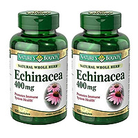 Viên Uống Nature's Bounty Natural Whole Herb Echinacea 400mg Chiết Xuất Hoa Cúc Tím (100 Viên x 2 Hộp)