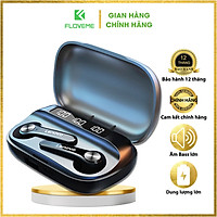 Tai Nghe Bluetooth Kiêm Sạc Dự Phòng - FLOVEME QT81 - Chất lượng âm thanh 9D chân thực - Thiết kế chống nước IPX4 loại bỏ mối lo lắng về trời mưa, mồ hôi - Hàng Chính Hãng