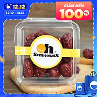 Táo Đỏ Khô Smile Nuts hộp 110g mùa mới, mềm xốp, ngọt tự nhiên
