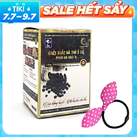 Chiếc Xuất Hà Thủ Ô Đỏ Phạm Gia Gold 3+ Hộp Nhỏ Gọn 120gram, hỗ trợ điều trị Tóc Bạc Sớm - Tặng Kèm Cột Tóc Tai Thỏ Màu Ngẫu Nhiên