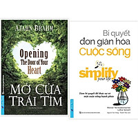 Sách - Combo Mở cửa trái tim + Bí quyết đơn giản hóa cuộc sống - FirstNNews