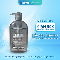 Dầu Gội Xả 2in1 Bạc Hà Mát Lạnh cho Nam PharmaAct Tonic Rinse In Shampoo (600ml)