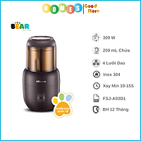 Máy Xay Hạt Và Thực Phẩm Khô BEAR FSJ-A03D1 - Hàng Chính Hãng