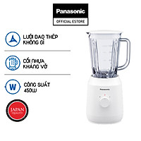 Máy xay sinh tố Panasonic MX-EX1001WRA - Công suất 450W - 1L - Lưỡi dao thép không gỉ - Cối nhựa kháng vỡ - Hàng chính hãng